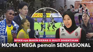 MOMA Kaget, MEGA Beneran NGAMUK di SET Penentuan !! Dia Jadi Ratu Rekor V League