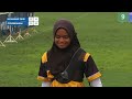 ariana mohamad zairi v yasna pourmahani – recurve women semifinal 1 bangkok 2023 olympics qualifier