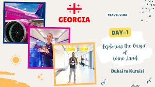 10 days trip in Georgia | Day-1 Dubai to Kutaisi Flight Travel | Wizz Air | ஜார்ஜியா டூர் #georgia