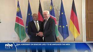 Genocide Deal Must Meet Communities' Expectations - Presidents Mbumba, Steinmeier - nbc