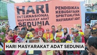 Merayakan Hari Masyarakat Adat Sedunia