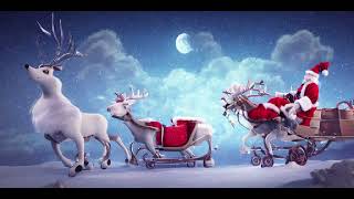 Santa Claus Journey From North Pole To Town Ambience For Sleeping / Relax / Calm / Study / Work