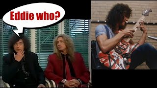 Why Eddie Van Halen slammed Jimmy Page and what Jimmy thought of Eddie