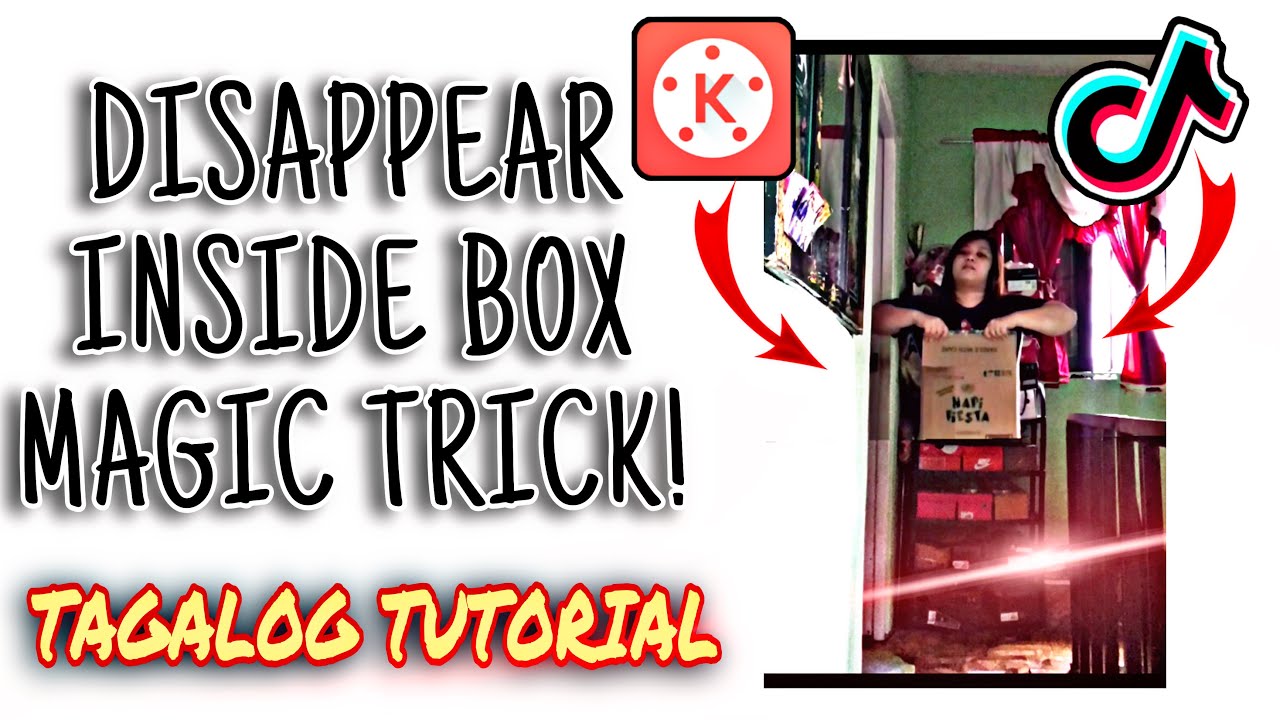 Tiktok Disappear Inside The Box Magic Tricks | Kinemaster Editing ...