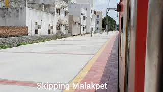 Falaknuma to Kacheguda in 6minutes | Wainganga Express | 10th Aug,2019