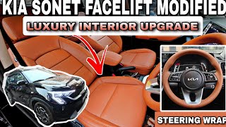 2024 KIA SONET BASE MODEL MODIFIED WITH PRICING✅ | KIA SONET MODIFICATIONS✅#ytshorts #kiasonet #yt