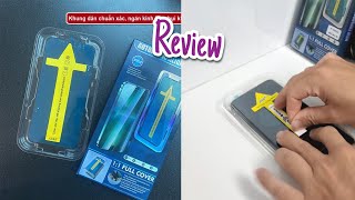 MẠNH PHÚC REVIEW cường lực tự dán iphone giá rẻ