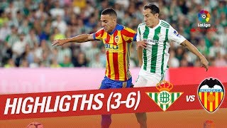Resumen de Real Betis vs Valencia CF (3-6)