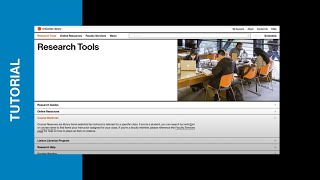 Student Course Reserves Tutorial
