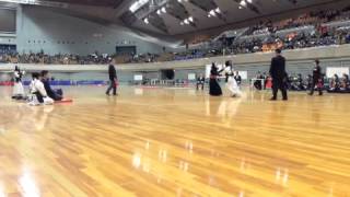 女子決勝先鋒戦