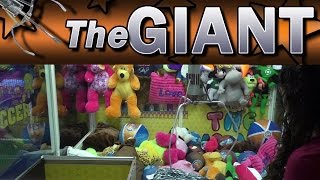 The GIANT Claw -Two 2 in 1's at Dave and Busters - Claw Machine Wins