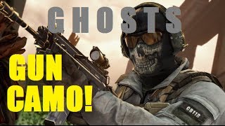 Call of Duty Ghost "CHRISTMAS CAMO" - New DLC Camos! (COD Ghosts Gun Camo)