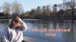 RALEIGH WEEKEND VLOG | Raleigh, NC Restaurants, Coffee Shops, Nightlife- Raleigh Travel Vlog