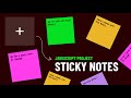 How to Build Sticky Notes App using  HTML_CSS  & JavaScript  |  JavaScript  Project