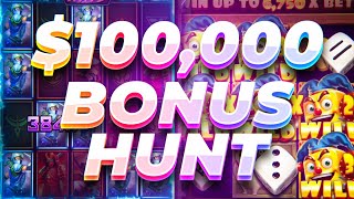 THIS IS THE BEST $100,000 BONUS HUNT I HAVE EVER DONE!! (Highlights)