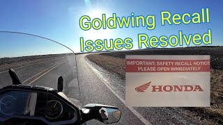 First VLOG of 2025 | My Honda Goldwing DCT Recalls Resolved