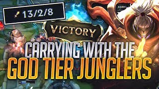 Tarzaned | THE MOST BROKEN JUNGLERS IN THE GAME!