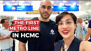 First Metro in Ho Chi Minh City!!! #tada