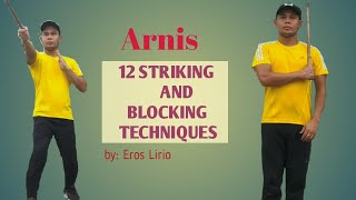 Arnis/12 Striking Techniques