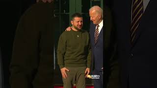🇺🇦 🇺🇸 El presidente Joe Biden recibe a Volodymyr Zelensky en la Casa Blanca