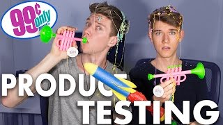 99 CENT STORE PRODUCT TESTING Sibling Tag | Devan \u0026 Collins Key