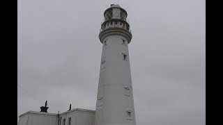 Flamborough Head 'New' 1806 and Old 1669 Lighthouses with Two Seals