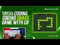 ASMR Coding | Coding Snake Game with C# |  No Talking