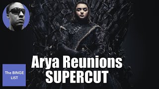 Arya Reunions SUPERCUT | Game of Thrones Season 8