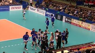 Ｖプレミアリーグ女子【2017/11/05】　東レアローズvs上尾メディックス（第４セット）