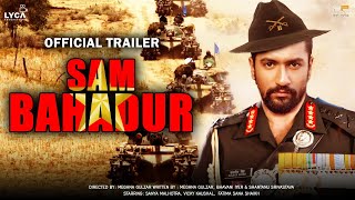 Sam Bahadur |Official Conceptual Trailer| Vicky & Sara Ali Khan's Upcoming Movie | Romantic-Comedy
