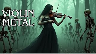 Violin Metal – Elegance Beauty Meets Power 🎻⚡️🔥