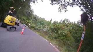 2016/10/22 福島宮城県道46号 小坂峠 七ヶ宿街道 白石市〜伊達市　バイク車載動画　倍速編集