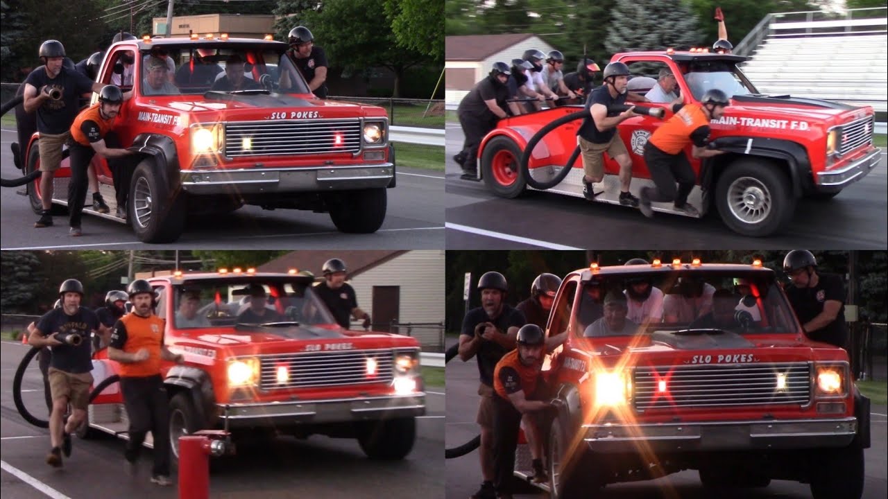 Main-Transit FD | "Slo Pokes" Fire Drill Team | B Truck Motor Pump ...