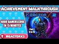 ReactorX 2 Complete Walkthrough - Easy Follow along guide for 4k Gamerscore Part 1 of 2!