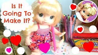 Sophia's Valentine Dilemma! ❤️ Baby Alive Collab with Florida Toy Girl