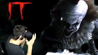 PENNYWISE THE DANCING CLOWN MADE ME FLOAT! - IT: FLOAT A Cinematic VR Experience (Oculus Rift)