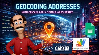 Geocode Addresses for FREE in Google Sheets with the US Census API | Google Apps ScriptCall the API