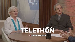 Telethon kerekasztal-beszélgetés - Dragonits Márta és Tóth Kálmán plébános - 2022.06.19.