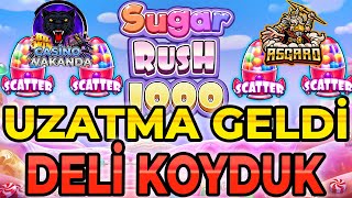 SUGAR RUSH 1000X 🍬 SLOT OYUNLARI |ACAYİP AÇILDI| BİG BASS SPLASH sweet bonanza 1000 big bass bonanza