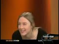 Saoirse Ronan doing an interview in American Accent