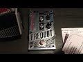 unboxing a digitech freqout pedal