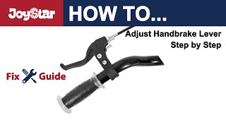 JOYSTAR Kids Bike Fix - How to Adjust Brakebar