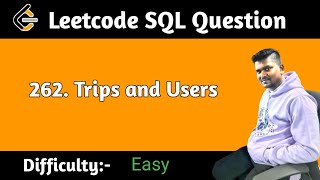 Trips and Users Leetcode SQL Question