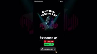 🤩 Voici le moment qu’on attendait tous!On lance notre nouveau podcast C’EST QUOI CE SHOW-LÀ!