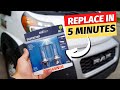 How To EASILY change your Promaster Headlight Bulb!