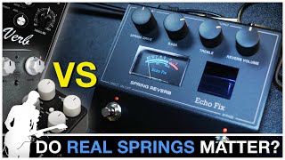 Analog vs Digital: Spring Reverb Showdown! Who Wins? (Echo Fix, Keeley, J. Rockett, EHX)