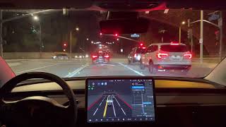 Model 3 - Beta FSD 10.6.1 - Test Loop 1 - 2021.36.8.10 - 11 Dec 2021