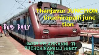 Velankanni -tiruchchirapalli junction DEMU SPECIAL EXPRESS (runs daily) # Rail with kv