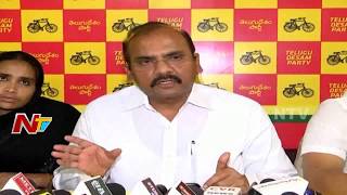 TDP Minister Prathipati Pulla Rao Supports CM Chandrababu's One Day Hunger Strike || NTV