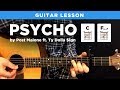 🎸 Psycho • Post Malone guitar lesson w/ chords & tabs (capo & no capo)